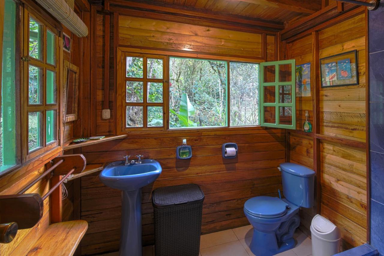 Mindo Eco Chalet Con Rio Y Cascada 外观 照片